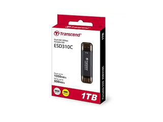 Transcend Portable SSD ESD310C 256Gb - всего 849 леев!