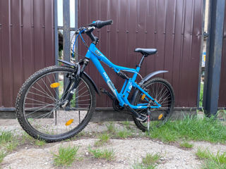 Подростковый(детский) велосипед Decathlon(B'Twin) RockRider 6.0 FS 24" foto 1