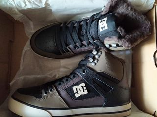 Зимние cникерcы DC Shoes новые натуральная кожа на натуральном меху оригинал из Америки. foto 10