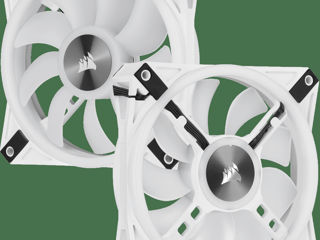 iCUE QL140 RGB 140mm PWM White Fan — Single Pack фото 4
