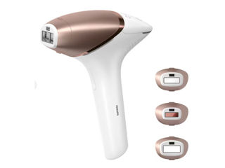 Epilator IPL PHILIPS Lumea Series 9900 BRI973/00, 450.000 de impulsuri, 3 accesorii, senzor. Promo!