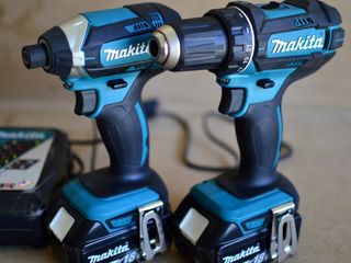 Set masini de insurubat 18V Makita/Набор аккумуляторных инструментов 18V Makita