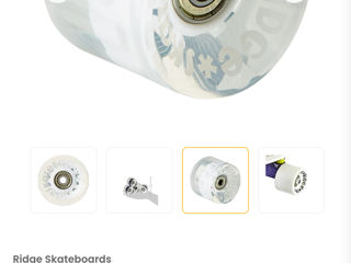 Ridge 59mm 78A PU Cruiser Skate Wheels foto 7