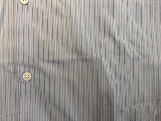 The Kooples Men's Casual/ Dress Shirt Slim Blue Striped Cotton Size  M, L, XL foto 6