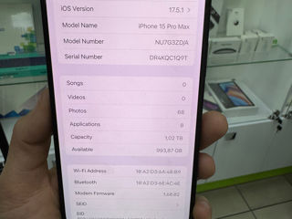 Iphone 15 Pro Max 1tb memorie ,  black foto 4