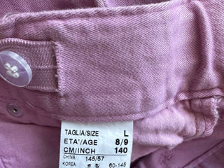 Blugi noi de la United colors of Benetton, la pret redus, 8-9ani, 140cm la un preț simbolic! foto 2