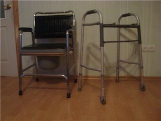 Судно-утка для лежачих больных  стул-туалет,ходунки, коляска инвалидная и другое.доставка foto 2