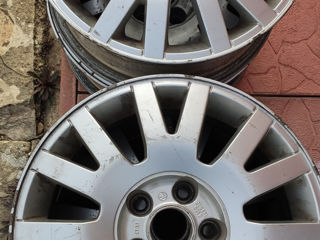 Jante din aliaj Skoda Superb 5x112 R16 și 4 anvelope de vară Good Year 205/55 R16