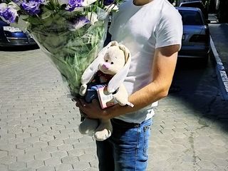 Eustoma 10 lei/crenguta. Buchete imense la preturi angro! foto 6