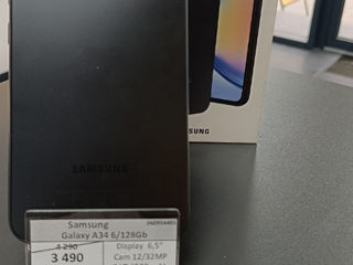 Samsung Galaxy A34 6/128Gb pret 2490 lei