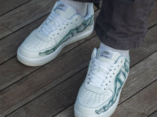 Nike Air Force 1 Low Skeleton White foto 8