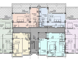 Apartament cu 2 camere, 81 m², Centru, Orhei foto 6