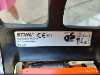 Motoferestrau stihl ms 230 foto 3