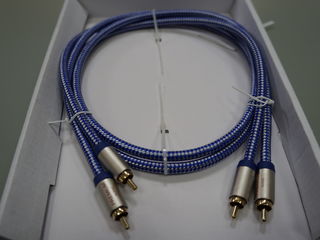 Межблочник In-akustik premium audio cable rca 0.75m, Lautsenn Gold Coaxial 1 м. foto 4