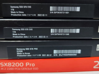 SSD Samsung EVO, PRO