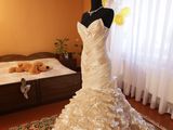 Элегантное свадебное платье foto 3