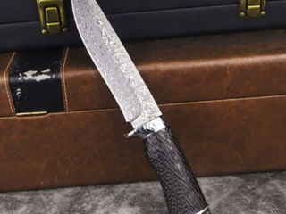 Охотничьи ножи ручной работы из дамасской стали. foto 4