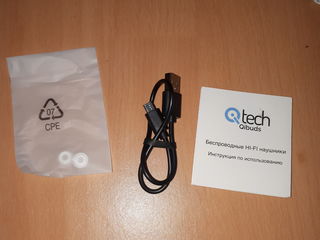 Căști wireless Qi Tech foto 4