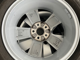 5x100 R16 Skoda cu anvelope 195/60 R16 Semperit foto 8