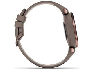 Ceas Inteligent Garmin Lily Dark Bronze Bezel Paloma Case Italian Leather foto 5