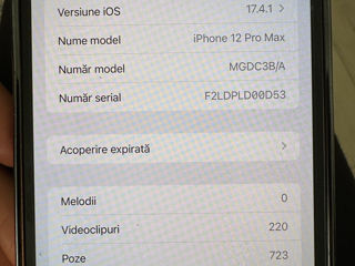 Vând iPhone 12 Pro Max 256 gb 82 % foto 4