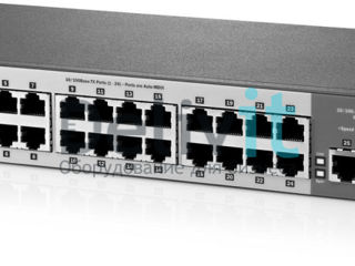 HP Network 1410-24-2G J9664A Коммутатор неуправляемый 24-портовый 100Мбит 2 порта 1Гбит