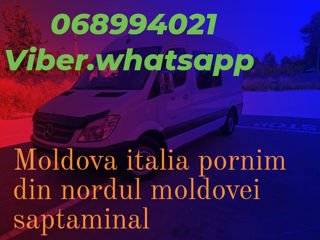 Transport pasageri moldova-italia  foto 2