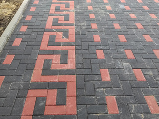 Amenajare pavaj(укладка тротуарной плитки) foto 1