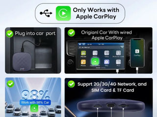 CarLinkKit CarPlay Ai TVBox Plus Android 13 foto 5