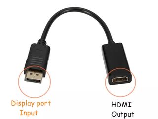 Adapter  Mini  Display PORT/DisPLay port to HDMI.VGA.DVI foto 10