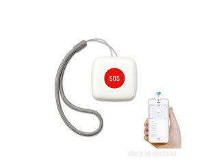 AE-SOS2 SOS Button Sensor Alarm ZigBee Tuya Waterproof, Датчик сигнализации.