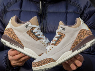 Nike Air Jordan 3 Retro Suede Grey/Brown Unisex foto 3