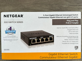 Netgear 5-port gigabit switch (gs305)