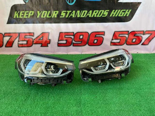 BMW X3 X4 G01 G02 Set Faruri far stanga dreapta Full Led Adaptive Noi foto 1