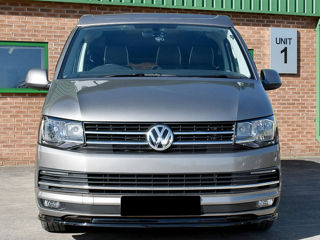 Prelungire Bara Fata Extensie Add-on compatibil cu VW Transporter T6 (2015-up) Negru Lucios губа foto 6