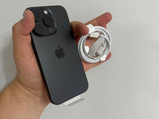 Vind iPhone 15 Pro 256Gb Black Titanium / Nou / Neactivat / Garantie 1 An