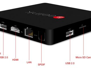 Мультимедийная интернет приставка Android WiFi Smart TV Box HD 4K Аксессуары foto 8