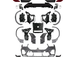 Обвес BMW X6M G06 рестайлинг бампера foto 2