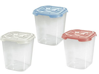 Container Alimentar Patrata Inalta Nuvola 1L, 11.7X11.7Cm