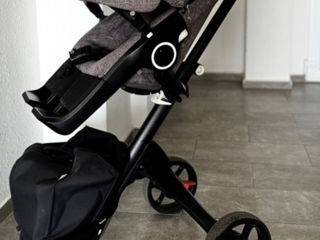 Carucior 3in1 Stokke Xplory v6 și Suportul ISOFIX foto 3