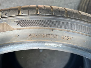 Продам б.у разноширокие шины 325/30 R21 / 285/35 R21 Hankook S1 evo3 2023 foto 8