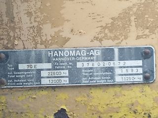 Погрузчик Hanomag 70 E foto 2