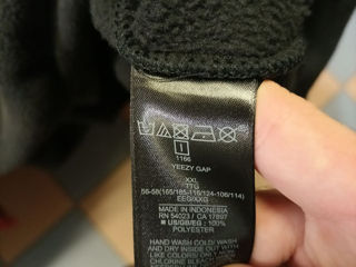 Yeezy x Gap Fleece Hoodie Black foto 4