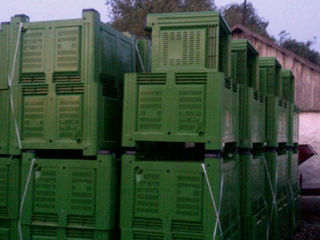 Container din plastic - Boxpalet , pentru fructe/legume Oferta limitata 135 euro cu TVA foto 3