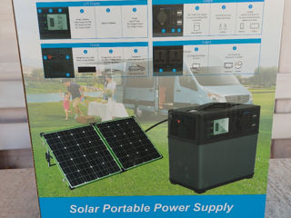 Poweroak PS5/ PS5B + Panou solar 120W/200W, Baterie externă,  PowerBank,  аккумуляторы / 400Wh foto 8