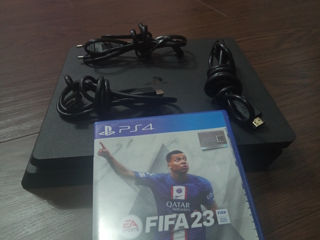 Продам PlayStation 4 slim 1tb с игрой FIFA23 foto 3