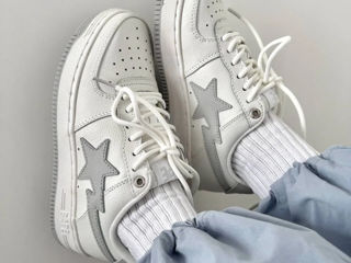 A Bathing Ape Bape Sta x Jjjjound White/Grey Women's foto 4