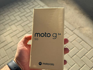 Motorola Moto G34 4/128gb Blue. Nou! Livrare Gratuita Chisinau