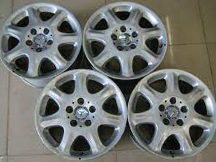Диски R 16     колёсные диски алюминиевые 16 5x112 мерседес w220   f2062   отличное состояние .