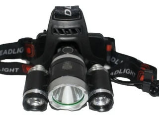 Налобный Фонарь Rotary Zoom Headlamp c 3 Светодиодами foto 2